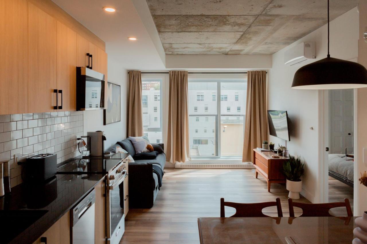Condo Mid-Century Modern Style - Pool/Terrace Quebec City Luaran gambar