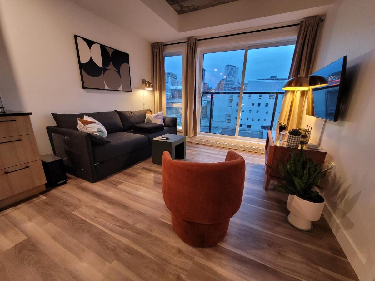 Condo Mid-Century Modern Style - Pool/Terrace Quebec City Luaran gambar